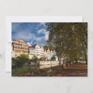 Tarjeta De Agradecimiento Edificios del casco antiguo de Tubingen