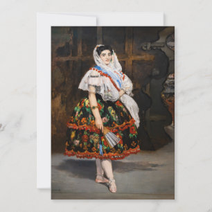 Tarjeta De Agradecimiento Edouard Manet - Lola de Valence