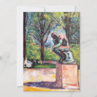 Edvard Munch - El pensador de Rodin