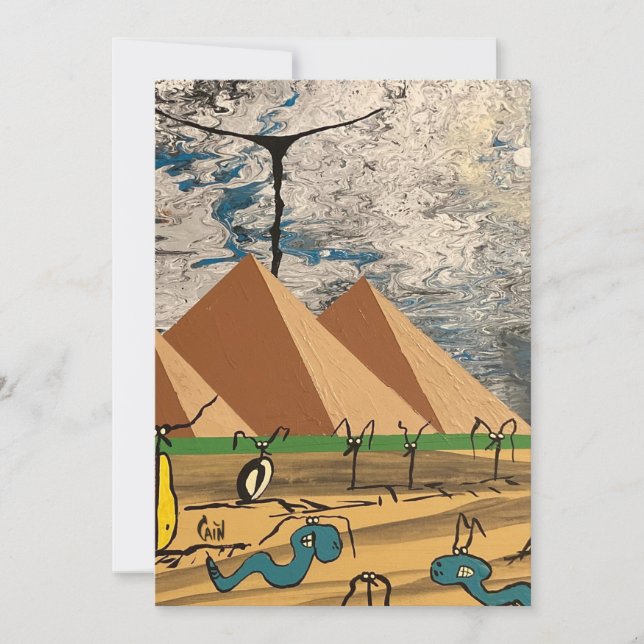 TARJETA DE AGRADECIMIENTO EGIPTO (Anverso)