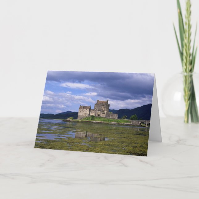 Tarjeta De Agradecimiento Eilean Donan Castle Scotland (Anverso)