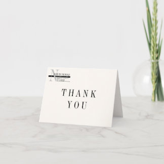 Tarjeta De Agradecimiento El abogado le agradece cardar