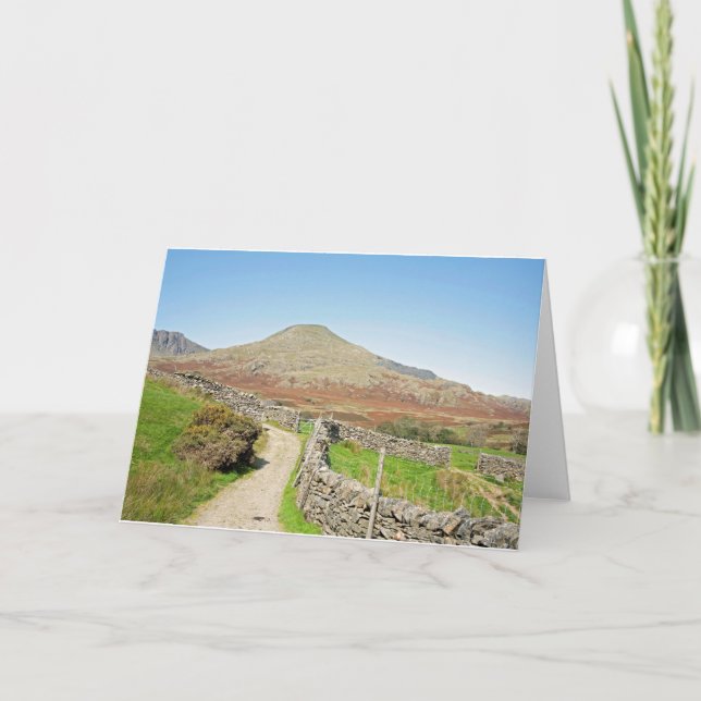 Tarjeta De Agradecimiento El anciano de Coniston (Anverso)