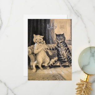 Tarjeta De Agradecimiento El avance de Louis Wain