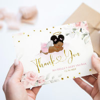 El bebé cielo del Afro Angel rosado enviado a Baby