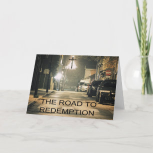 Tarjeta De Agradecimiento El Camino A La Redención.