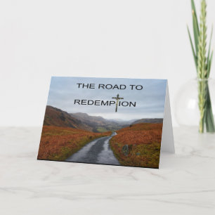 Tarjeta De Agradecimiento El Camino A La Redención.