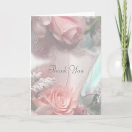 Tarjeta De Agradecimiento El casarse le agradece