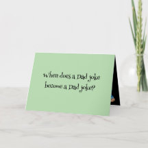 El chiste de papá se convierte en chiste de papá -