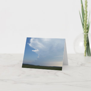 Tarjeta De Agradecimiento El cielo expansivo me lleva a lo hermoso más allá