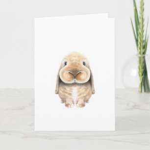 Tarjeta De Agradecimiento ¡El conejo más lindo del mundo!