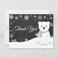 El copo de nieve del invierno del oso polar del