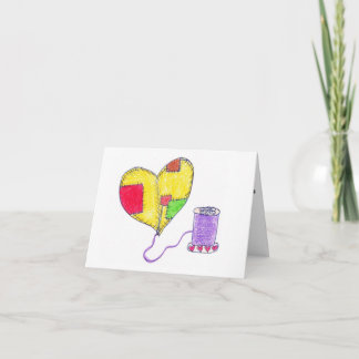 Tarjeta De Agradecimiento El corazón repara