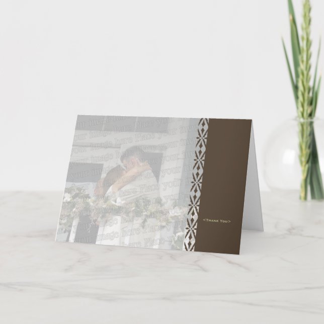 Tarjeta De Agradecimiento El cordón le agradece (Anverso)