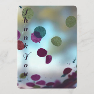 Tarjeta De Agradecimiento El cumpleaños le agradece cardar