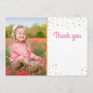 Tarjeta De Agradecimiento El cumpleaños le agradece espacio en blanco del