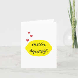 Tarjeta De Agradecimiento El día de San Valentín principal de la congelación