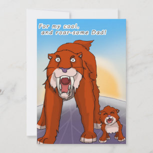 Tarjeta De Agradecimiento El Día del Padre de los Bebés Escarcha