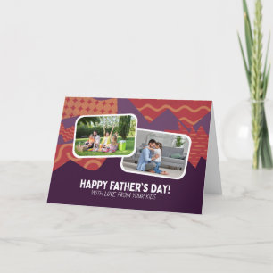 Tarjeta De Agradecimiento El día perfecto para el padre