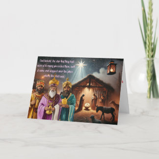 Tarjeta De Agradecimiento El diseño de los tres sabios