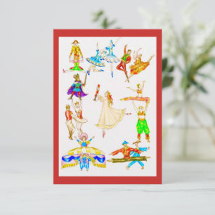 Tarjeta De Agradecimiento El elenco del Nutcracker