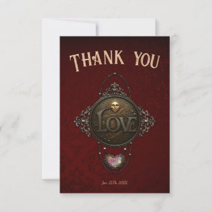 Tarjeta De Agradecimiento El emblema del amor
