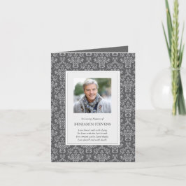 Tarjeta De Agradecimiento El entierro le agradece carda la plata 2 del