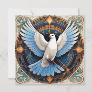 Tarjeta De Agradecimiento El Espíritu Santo (paloma) 2