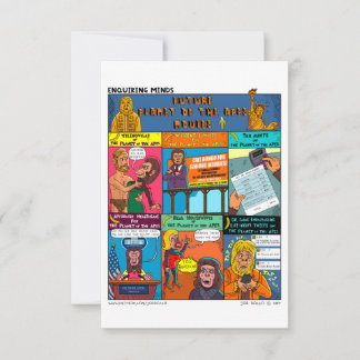 Tarjeta De Agradecimiento El futuro planeta de las películas de los simios