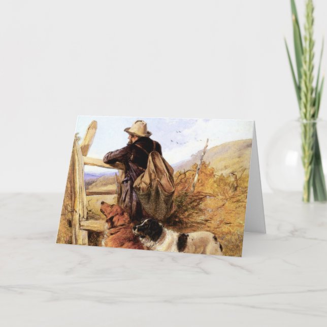 Tarjeta De Agradecimiento El Gamekeeper (Anverso)