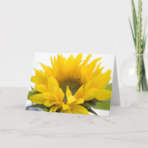 Tarjeta De Agradecimiento El girasol… le agradece cardar
