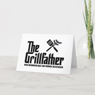 Tarjeta De Agradecimiento El Grillfather