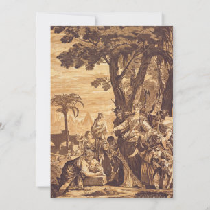 Tarjeta De Agradecimiento El hallazgo de Moisés del Libro del Éxodo