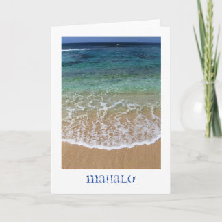 Tarjeta De Agradecimiento El Hawaiian le agradece cardar