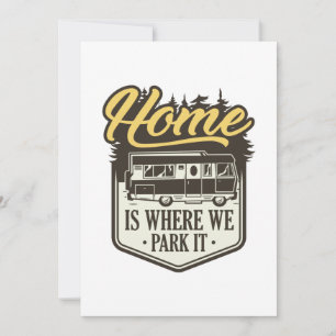 Tarjeta De Agradecimiento El Hogar Es Donde Lo Apartamos