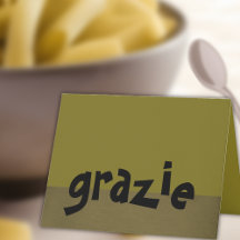 El italiano le agradece observar Grazie