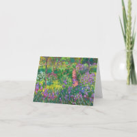 El jardín del artista en Giverny, después de Claud