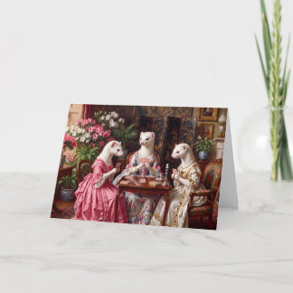 Tarjeta De Agradecimiento El Juego de Cartas