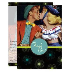 Tarjeta De Agradecimiento El kitsch Bitsch: ¡Gracias! ¡Gracias!