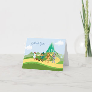 Tarjeta De Agradecimiento El Mago De Oz™   Cumpleaños - Gracias