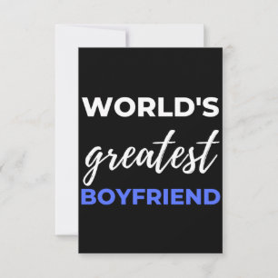 Tarjeta De Agradecimiento El mayor novio del mundo