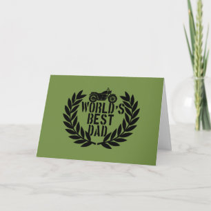 Tarjeta De Agradecimiento El Mejor Papá Del Mundo 