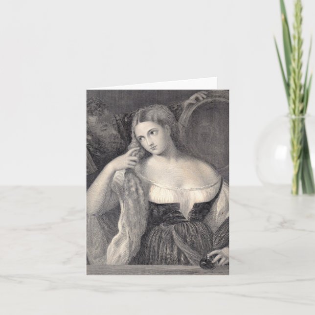 Tarjeta De Agradecimiento El modelo (Anverso)