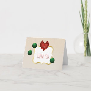 Tarjeta De Agradecimiento El modelo rayado con clase y adaptable le agradece