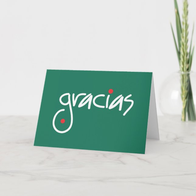 Tarjeta De Agradecimiento El navidad de Gracias le agradece en cualquier (Anverso)