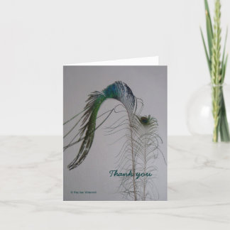Tarjeta De Agradecimiento El © P Wherrell le agradece notecard de la pluma