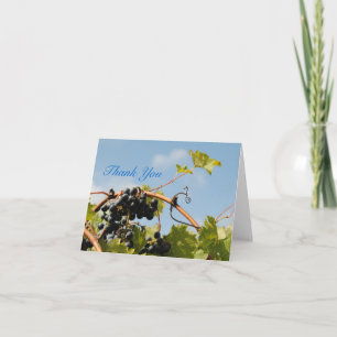 Tarjeta De Agradecimiento El país vinícola le agradece