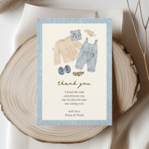 El pequeño Jean Baby Shower Denim Boho