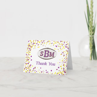 Tarjeta De Agradecimiento El personalizado le agradece - corrija 3