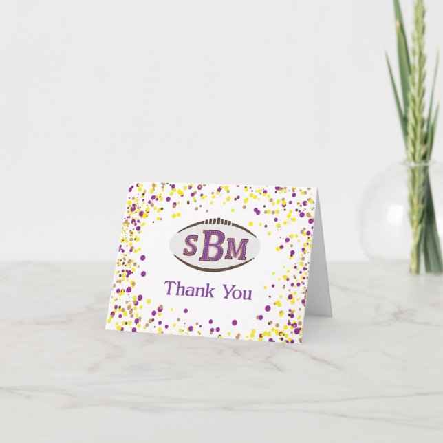 Tarjeta De Agradecimiento El personalizado le agradece - corrija 3 (Anverso)